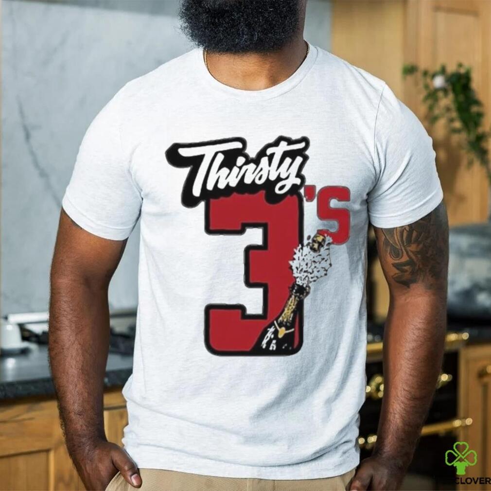 Official Bubba Wallace Thirsty 3’S Shirt Official Bubba Wallace Thirsty 3’S Shirt