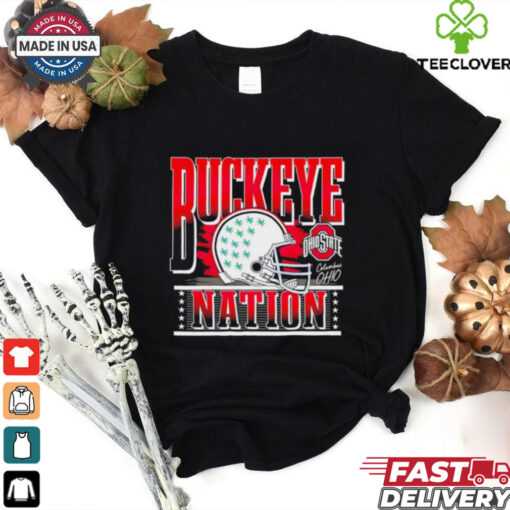 Official Buckeye Nation Ohio State Buckeyes Football Helmet shirt