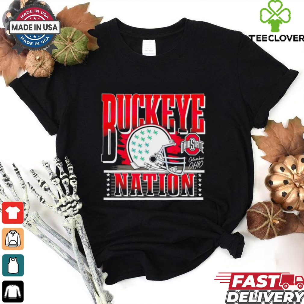 Official Buckeye Nation Ohio State Buckeyes Football Helmet shirt Official Buckeye Nation Ohio State Buckeyes Football Helmet shirt