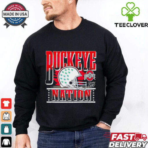 Official Buckeye Nation Ohio State Buckeyes Football Helmet shirt