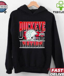Official Buckeye Nation Ohio State Buckeyes Football Helmet shirt