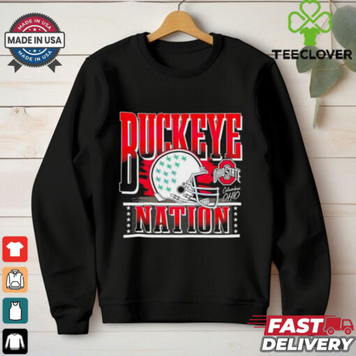 Official Buckeye Nation Ohio State Buckeyes Football Helmet shirt