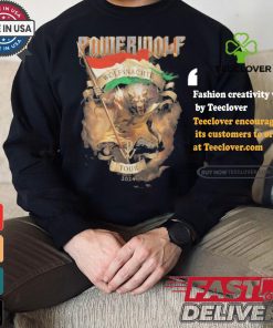Official Budapest Powerwolf Wolfsnächte Tour 2024 shirt