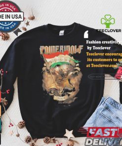 Official Budapest Powerwolf Wolfsnächte Tour 2024 shirt
