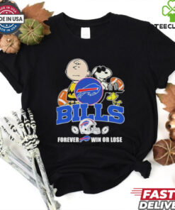 Official Buffalo Bills Forever Win Or Lose Snoopy Shirt