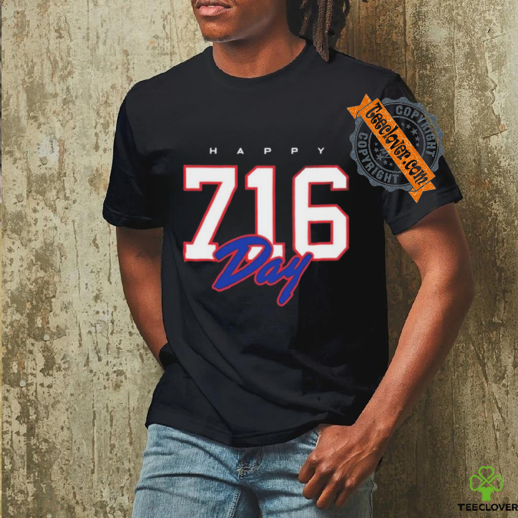 Official Buffalo Bills Happy #716 Day Buffalo t shirt Official Buffalo Bills Happy #716 Day Buffalo t shirt