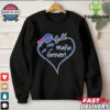 Black Santa Claus merry Christmas bruh shirt
