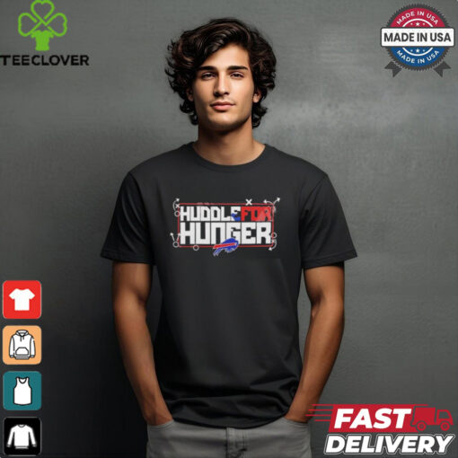 Official Buffalo Bills Huddle for Hunger T Shirt