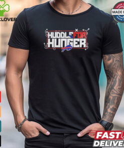 Official Buffalo Bills Huddle for Hunger T Shirt