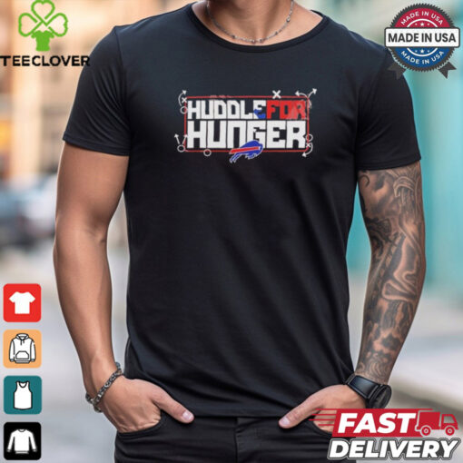 Official Buffalo Bills Huddle for Hunger T Shirt