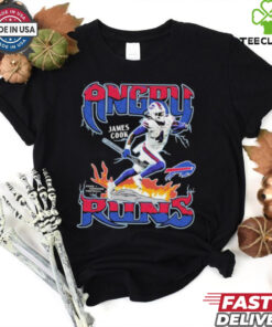 Official Buffalo Bills James Cook Angry Runs Shirt