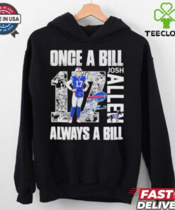 Official Buffalo Bills Josh Allen Once A Bill Always A Bill Shirt