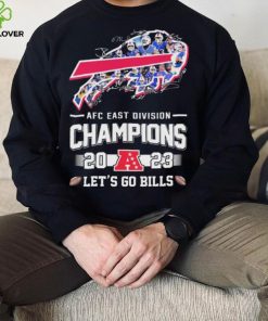 Official Buffalo Bills Logo Players Signature 2023 AFC East Division Champions Let’s Go Bills ShirtOfficial