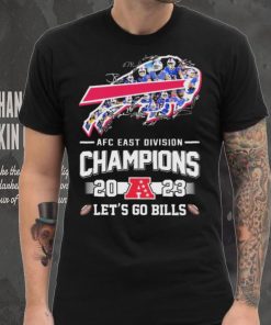 Official Buffalo Bills Logo Players Signature 2023 AFC East Division Champions Let’s Go Bills ShirtOfficial