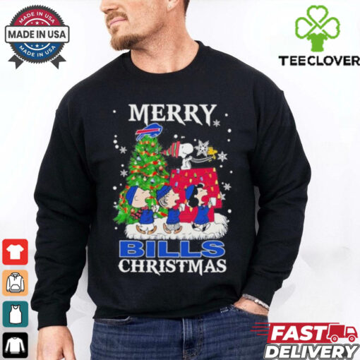 Official Buffalo Bills Merry Bill Mafia Christmas 2024 The Memories Of Snoopy Sweatshirt