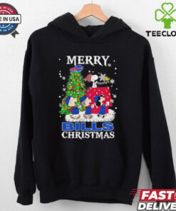 Official Buffalo Bills Merry Bill Mafia Christmas 2024 The Memories Of Snoopy Sweatshirt