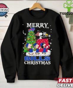 Official Buffalo Bills Merry Bill Mafia Christmas 2024 The Memories Of Snoopy Sweatshirt