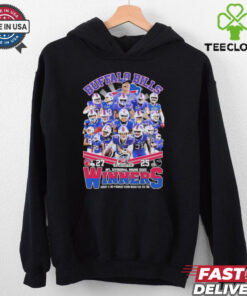 Official Buffalo Bills NFL Playoffs Divisional Round 2025 Winners Signatures T shirts