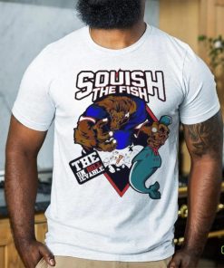 Official Buffalo Bills Squish The Fish The Unbillievable New Mascot Shirt