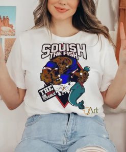 Official Buffalo Bills Squish The Fish The Unbillievable New Mascot Shirt