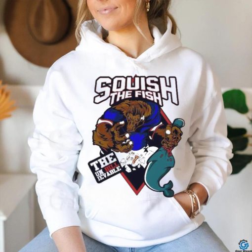 Official Buffalo Bills Squish The Fish The Unbillievable New Mascot Shirt