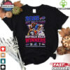 Baltimore Ravens Pittsburgh Steelers Kings Of The North AFC Wild Card Playoffs 2025 Winners NFL Mascot T shirts