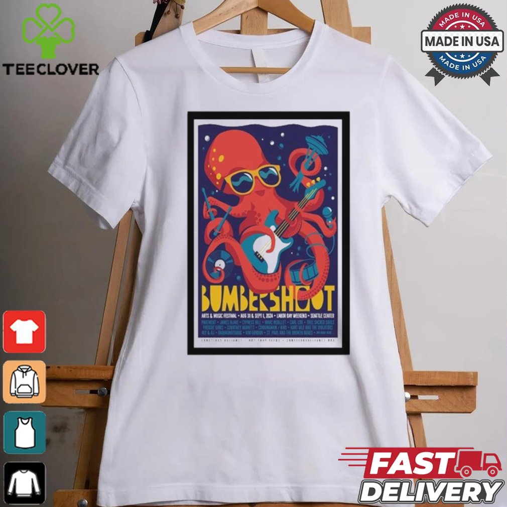 Official Bumbershoot August 31 2024 Event In Seattle, WA Poster shirt Official Bumbershoot August 31 2024 Event In Seattle, WA Poster shirt