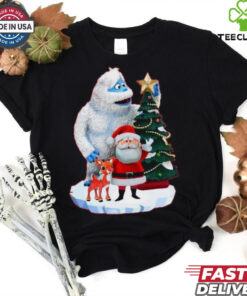 Official Bumble Rudolph And Santa Exclusive Rudolph The Red Nosed Reindeer Christmas Shirt 3 Official Bumble Rudolph And Santa Exclusive Rudolph The Red Nosed Reindeer Christmas Shirt