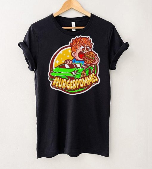 Official Burger Pommes Lukasbs #Burgerpommes Tee Shirt