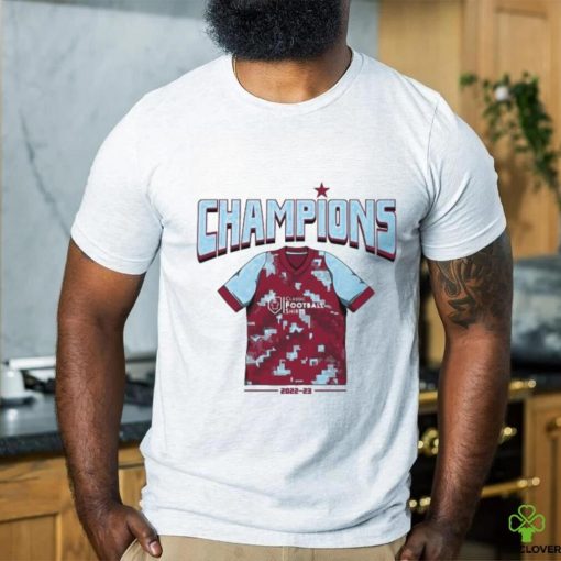 Official Burnley Championship Champions 2022 23 Shirt