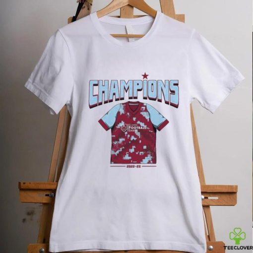 Official Burnley Championship Champions 2022 23 Shirt