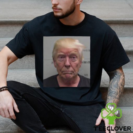 Official Buttcrack Sports Donald Trump Mugshot Has Been Released By Fulton County Jail Tee Shirt