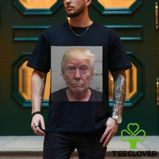 Official Buttcrack Sports Donald Trump Mugshot Has Been Released By Fulton County Jail Tee Shirt