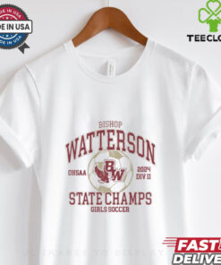 Official Bw Bishop Watterson Girls Soccer State Champs OHSAA 2024 Div II t shirt