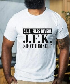 Official C.I.A. Files Reveal J.F.K. Shot Himself Shirt