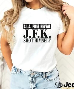 Official C.I.A. Files Reveal J.F.K. Shot Himself Shirt