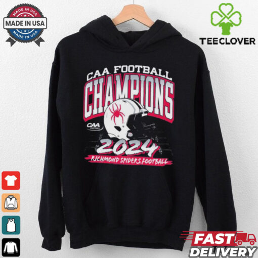 Official CAA Football Champions 2024 Richmond Spiders Football t shirt