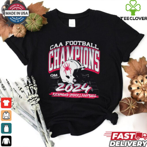 Official CAA Football Champions 2024 Richmond Spiders Football t shirt