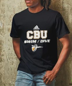 Official CBU Swim Dive Logo T shirt