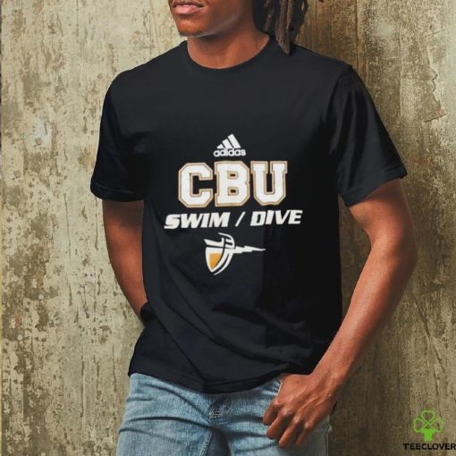Official CBU Swim Dive Logo T shirt