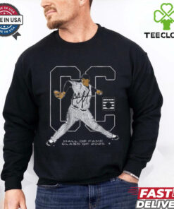 Official CC Sabathia New York Yankees National Baseball Hall of Fame Inductee Class of 2025 Signature t shirt