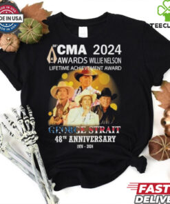 Official CMA Awards 2024 George Strait 48th anniversary 1976 2024 Shirt