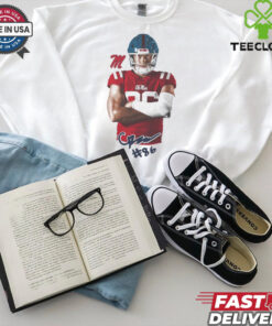 Official Caden Prieskorn Ole Miss Rebels Portrait Signature t shirt