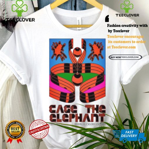 Official Cage The Elephant Aug 2 2024 Ameris Bank Amphitheatre Alpharetta GA Poster Shirt