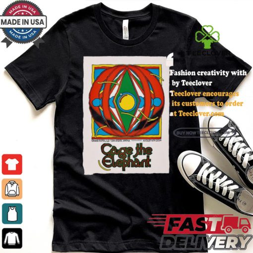 Official Cage The Elephant Show At Van Andel Arena On Aug 16 2024 Poster Shirt