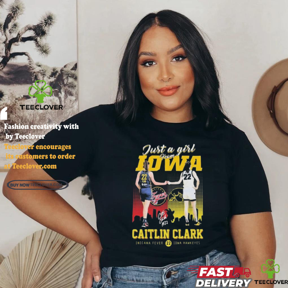 Official Caitlin Clark Indian Fever Iowa Hawkeyes Just A Girl From Iowa Signatures shirt Official Caitlin Clark Indian Fever Iowa Hawkeyes Just A Girl From Iowa Signatures shirt