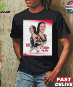 Official Caitlin Clark Indiana Fever Associated Press Rookie Of The Year 2024 shirt