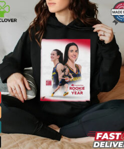 Official Caitlin Clark Indiana Fever Associated Press Rookie Of The Year 2024 shirt
