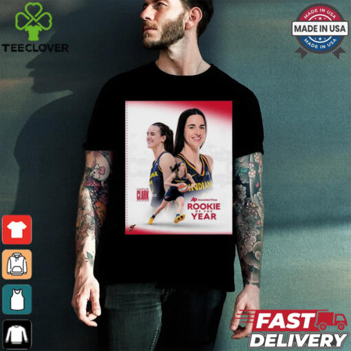 Official Caitlin Clark Indiana Fever Associated Press Rookie Of The Year 2024 shirt