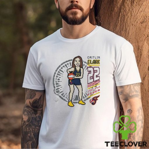 Official Caitlin Clark Indiana Fever Stadium Essentials Youth Player 8 Bit Shirt
